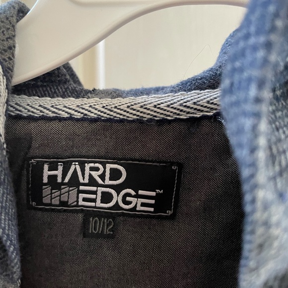 Hard Edge button down hoodie - Picture 3 of 3